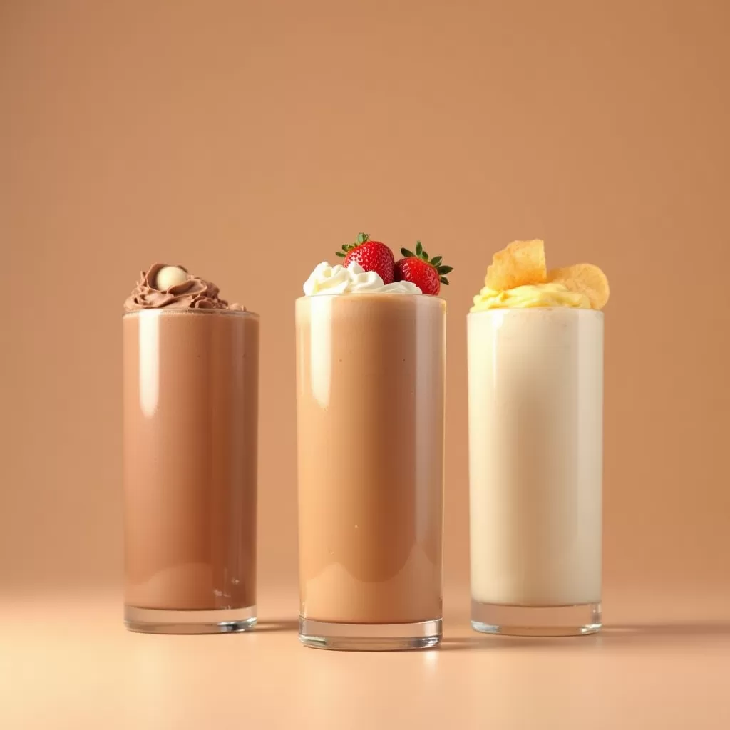 Blueberry shakes